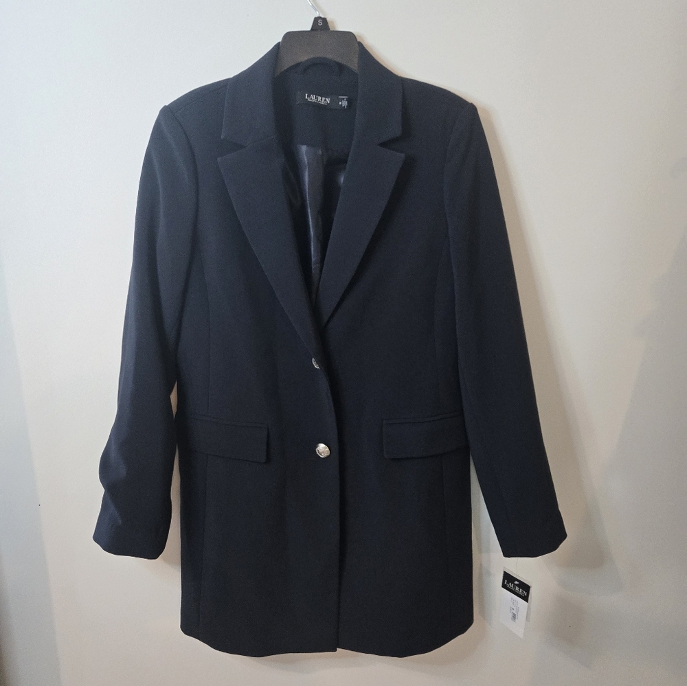 Ralph Lauren Black Label Women’s Dress Jacket Coat Blazer Vintage Y2K Work Party